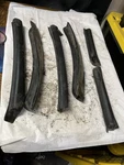 1995-1999 Mitsubishi Eclipse Convertible Top Rubber Seal 6PC Part Lot D54. Fixed Price $129.99.