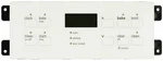 Electrolux Oven 316557115 Electronic Clock Timer ES300, White Overlay. Fixed Price $75.64.