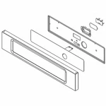 W11197501 Whirlpool Microwave Control Panel. Fixed Price $145.99.