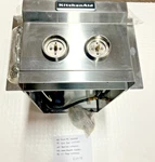Burner Box W1031154, Front Panel Kitchenaid KBZU122VSS0 Grill Side Z23-75. Fixed Price $138.68.
