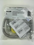 Everbilt 69014HDN Gas Range Installation Kit Stainless Steel 5/8" X 48". Fixed Price $15.69.