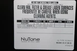 (1-PK) Nutone Under Cabinet Vent Hood Black 30" Length Missing Packaging. Fixed Price $60.97.