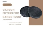 Charcoal Filter For Range Hood JXCF72, WB02X24842,WB02X24841 Bosch 2PC D1. Fixed Price $40.49.