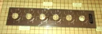 Viking VGSU164-6B Range Control Panel & Insert PE010189, PE040224. Fixed Price $289.95.