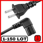 Lot Of Power Cord 2 Prong Cable Tv Figure 8 Replacement Plug. Fixed Price $109.99.