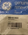 WB10X10028 Oem Gel Range Oven Door Hinge Retainer. Fixed Price $58.80.