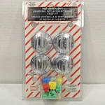 Rare Sealed Range Kleen Electric Stove Knob Set W/ Adapters Usa Made. Fixed Price $21.75.