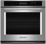 Kitchenaid KOST100ESS 30 Inch Single Electric Wall Oven With 5 Cu. Ft.. Fixed Price $1300.00.