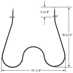 Bake Element 202-874879-001, K1313169, K1313171, 5308003347, 316225001. Fixed Price $39.95.