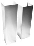 Whirlpool W10337357 Wall Hood Chimney Extension Kit, Stainless Steel. Fixed Price $169.00.