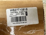 WB27T10818 Ge Control Board Oven T09. Fixed Price $204.20.