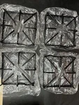 WB31K10016 WB31K10015 Grate Set For Kenmore Hotpoint Gas Range 4PCS. Fixed Price $45.00.