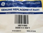 WB27X10597 Microwave Diode Genuine Part General Electric Oem Brand New Sealed. Fixed Price $18.95.
