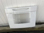 Jenn-air JJW9627AAW White Curved Door Glass 71003433 With Frame.. Fixed Price $199.99.