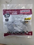 Certified Appliances 5FT Electric Range Cord 3 Wire, 40AMP, 125/250 Volt. Fixed Price $16.99.