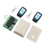 Brand New Dc 4-CHANNEL Wireless Rf Remote Control Relay Switch With 2 Receiver. Fixed Price $15.92.