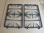 Ge Cooktop Burner Grate Set - L+r Part # WB31T10088 WB31T10087. Fixed Price $180.48.