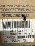 Genuine Oem Whirlpool WPW10314406 Range Convection Fan Motor. Fixed Price $119.99.