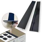 Donpearl 30 Inch Black Stove Gap Covers (2 Pack), Silicone. Fixed Price $13.99.