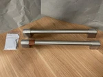 Cafe Oven French Door Handle Kit Stainless New Unused. Part Number 191D9854G005. Fixed Price $40.00.