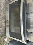 Ge Wall Oven Upper Outer Door Glass Stainless Part# WB56X33188. Fixed Price $80.90.