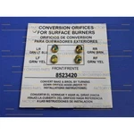 Whirlpool 8523420 W10854965 Orifice Spud Genuine Oem Part. Fixed Price $55.99.