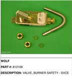 New Genuine Oem Wolf 812106 Burner Safety Valve. Fixed Price $134.95.