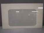 Range Outer Door Glass, Bisque (29 5/8 X 18") WB57K5238 WB57T10076 Asmn. Fixed Price $60.00.