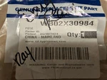 New Oem Ge Microwave Fuse #WB02X30984. Fixed Price $20.85.