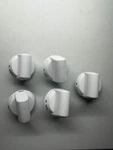 Set Of Whirlpool White Gas Range Oven Burner Control Knobs 3165537 Kip 5H16. Fixed Price $20.00.