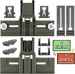 W10350375 Dishwasher Top Rack Adjuster Part Fit Whirlpool WDT750SAHZ0 Upper. Fixed Price $23.49.