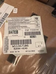 W11367106 W11652049 W11662402 Whirlpool Range Surface Burner Head Kit New In Box. Fixed Price $62.88.