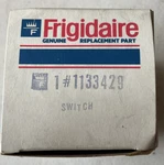 New Open Box Nos Genuine Frigidaire 1122429 Burner Control Switch. Fixed Price $50.00.