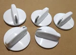 Whirlpool Range Knob Set 8522619 WP8522565 White K44. Fixed Price $19.86.