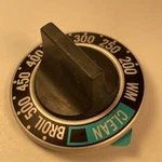 Range Oven Burner Knob 393D532P4. Fixed Price $20.00.