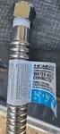 Home-flex 24" Stainless Steel Water Heater Connector 3/4" Fip. Fixed Price $11.50.