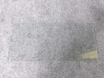 316458300 Frigidaire Range Oven Outer Door Glass 17" X 8". Fixed Price $18.00.