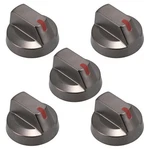 5X New Black Stainless Steel Oven Gas Stove Knobs For Samsung Range DG64-00473B. Fixed Price $22.94.