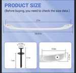 316443601 Oven Door Handle White For Frigidaire Kenmore Electrolux Range. Fixed Price $20.49.
