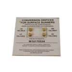 For Whirlpool Oven Range Conversion Kit WPW10170534. Fixed Price $34.95.