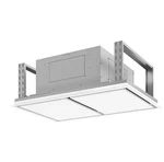 Zephyr Inches Convertible Shell Range Hood White Model: ALU-E43CWX Bg. Fixed Price $1499.95.