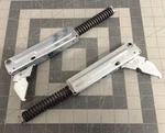 Oven Door Hinges (l & R) Set WB10T10055 WB10T10054. Fixed Price $25.00.