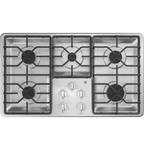 Ge 36" Stainless Steel 5 Burner Natural Gas/propane Cooktop JGP3036SLSS. Fixed Price $899.00.