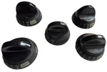 (5) Stove Range Set 6R81 Oven Burners Black Original Oem. Fixed Price $49.99.
