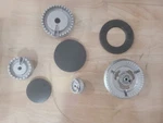 Genuine Gas Range, Burner Head W/3 Caps WB16X24721 WB16X24724 WB16X28656. Fixed Price $34.99.