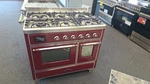 Ilve UMD10FDNS3BUC Majestic Ii 40 Inch Dual Fuel Range With 6 Burners, Griddle. Fixed Price $6999.88.