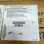 Whirlpool W11598119 Oven Wall Blower Fan Motor Assembly Replaces W11397930. Fixed Price $98.69.