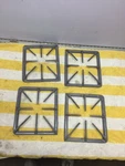Amana Gas Stove Burner Grate Set Of 32012205GY 31719105GY 34-320122. Fixed Price $89.99.