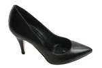 New Box Cafe Noir Italy Sz 38 Black Leather Point Toe Classic Stiletto Heels. Fixed Price $49.98.