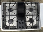 Ge Profile 30" Gas Stainless Downdraft Cooktop Stove JGP990SELSS. Fixed Price $899.00.